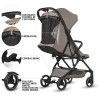 Καρότσι Smart Baby Coccolle Sierra Taupe Brown