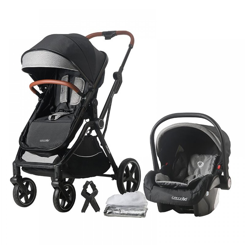 Καρότσι Smart Baby Coccolle Amani 3in1 Diamond Black