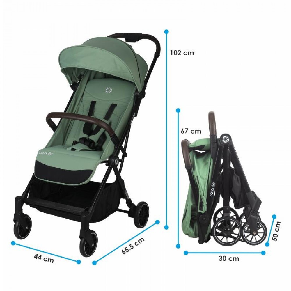 Παιδικό Καρότσι Autofold Sport Stroller Coccolle Melia Mistletoe Green