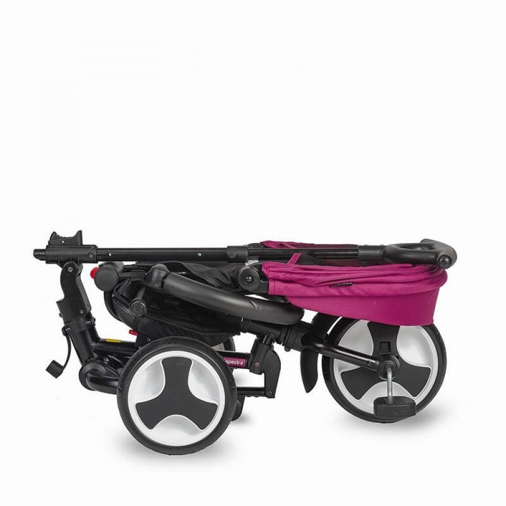 Τρίκυκλο Αναδιπλούμενο Ποδήλατο Smart Baby Coccolle Spectra Eva Magenta