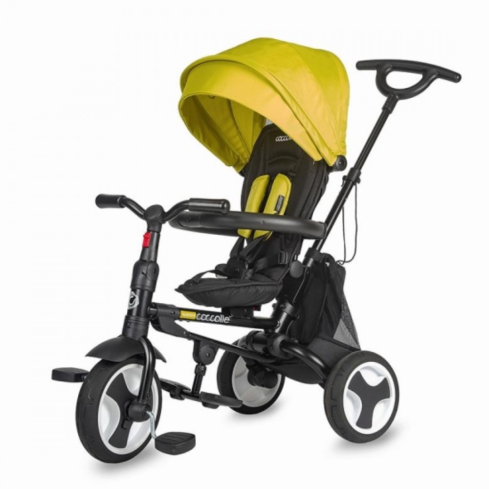 Τρίκυκλο Αναδιπλούμενο Ποδήλατο Smart Baby Coccolle Spectra Eva Sunflower Joy