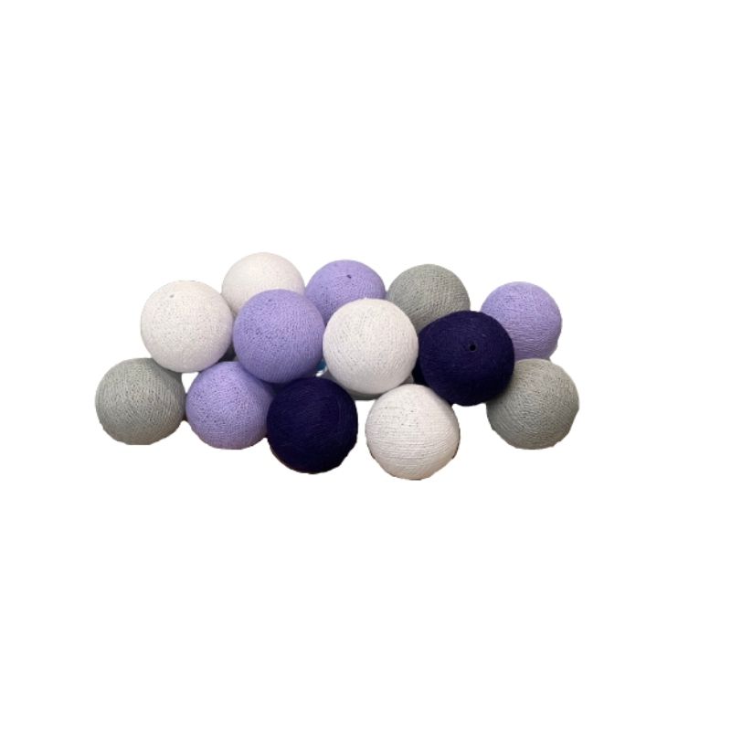 Διακοσμητικά Φωτάκια LED Cotton Ball Lights Petit (20τεμ.)
