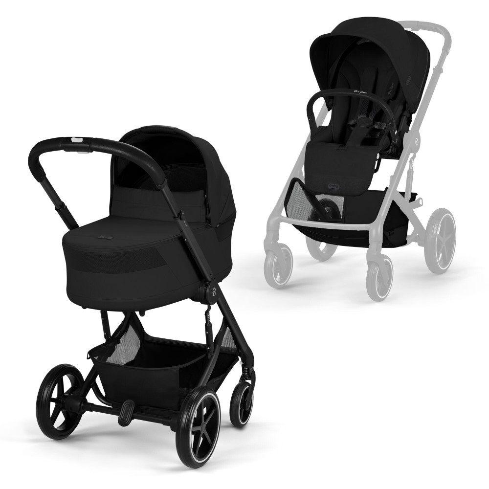 Καρότσι Cybex Balios S Lux with Cot Moon Black