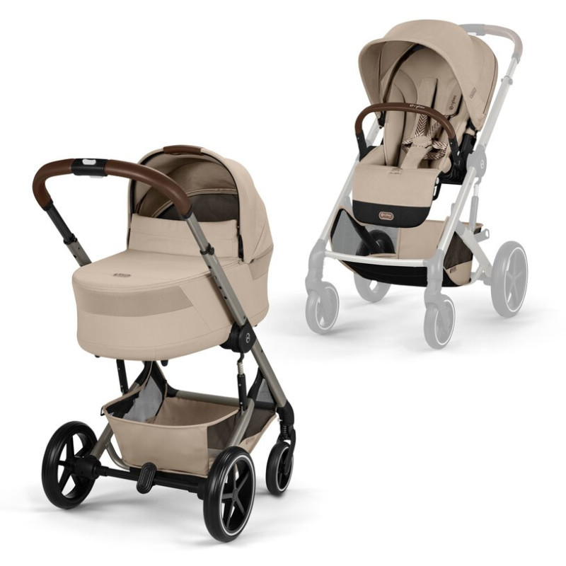 Καρότσι Cybex Balios S Lux with Cot Almond Beige