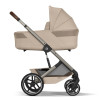 Καρότσι Cybex Balios S Lux with Cot Almond Beige