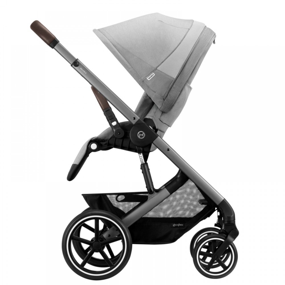 Καρότσι Cybex Gold Balios S Lux Lava Grey (Silver Frame)