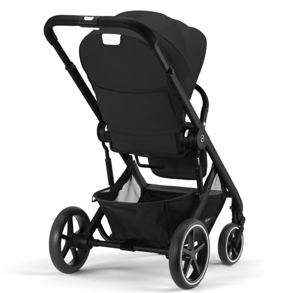 Καρότσι Cybex Gold Balios S Lux Moon Black (Black Frame)