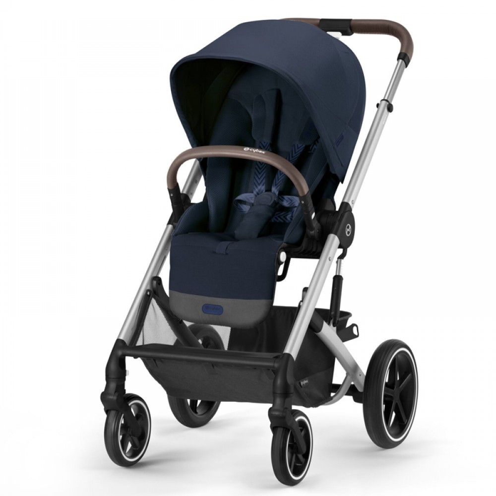 Καρότσι Cybex Gold Balios S Lux Ocean Blue (Silver Frame)