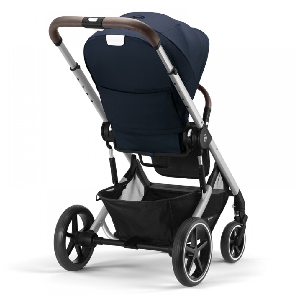 Καρότσι Cybex Gold Balios S Lux Ocean Blue (Silver Frame)