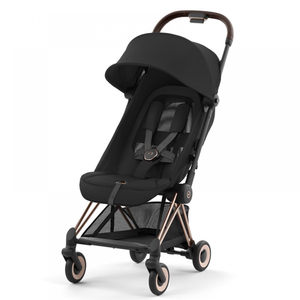 Καρότσι Cybex Platinum Coya Sepia Black (Rosegold Frame)