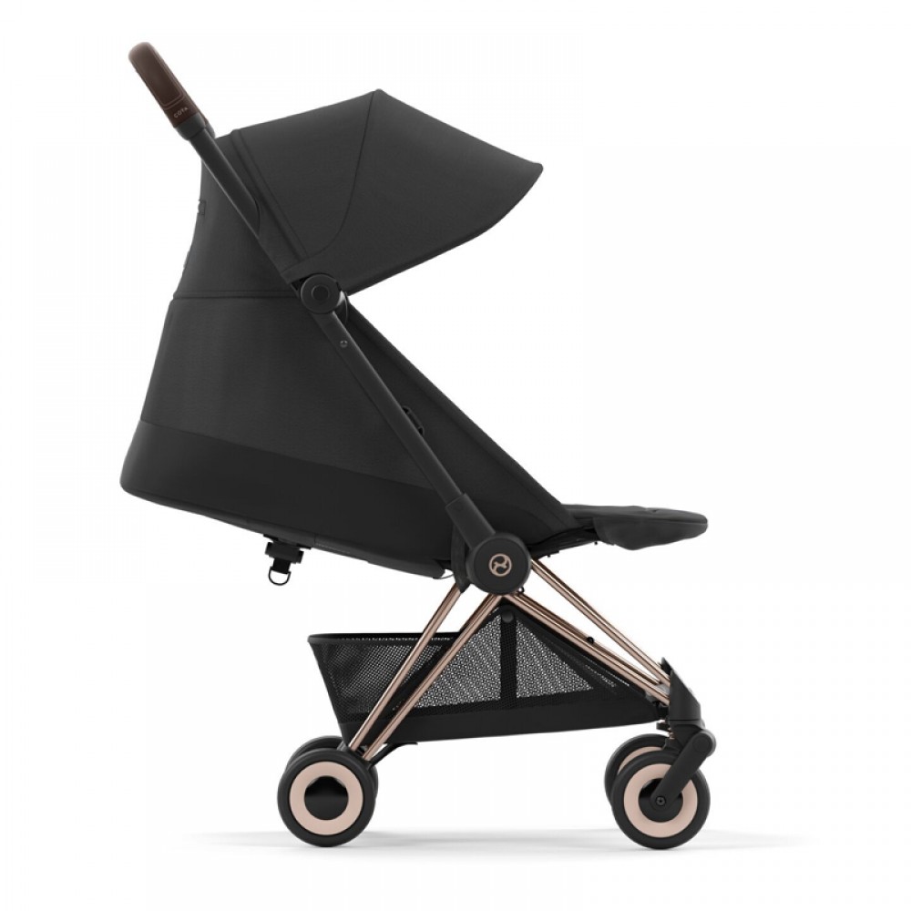 Καρότσι Cybex Platinum Coya Sepia Black (Rosegold Frame)