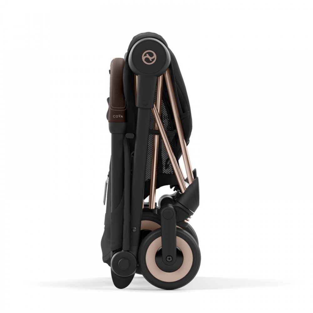 Καρότσι Cybex Platinum Coya Sepia Black (Rosegold Frame)