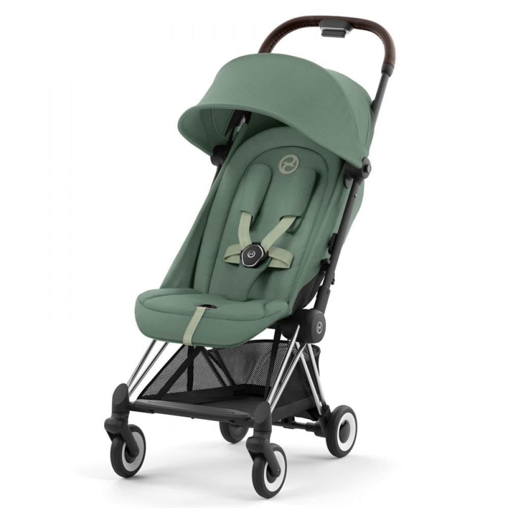 Καρότσι Cybex Platinum Coya Leaf Green (Chrome Frame)