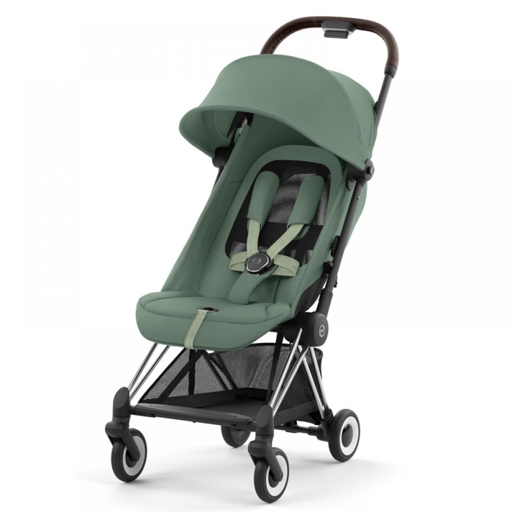 Καρότσι Cybex Platinum Coya Leaf Green (Chrome Frame)