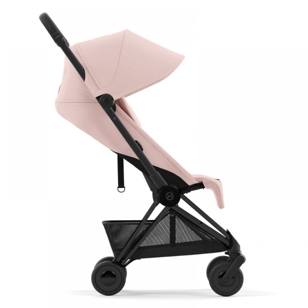 Καρότσι Cybex Platinum Coya Peach Pink (Matt Black Frame)