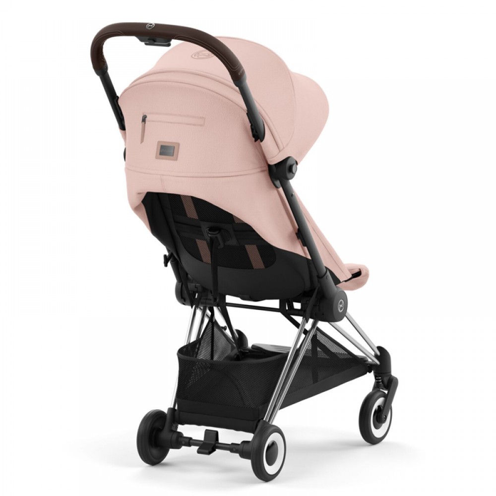 Καρότσι Cybex Platinum Coya Peach Pink (Chrome Frame)