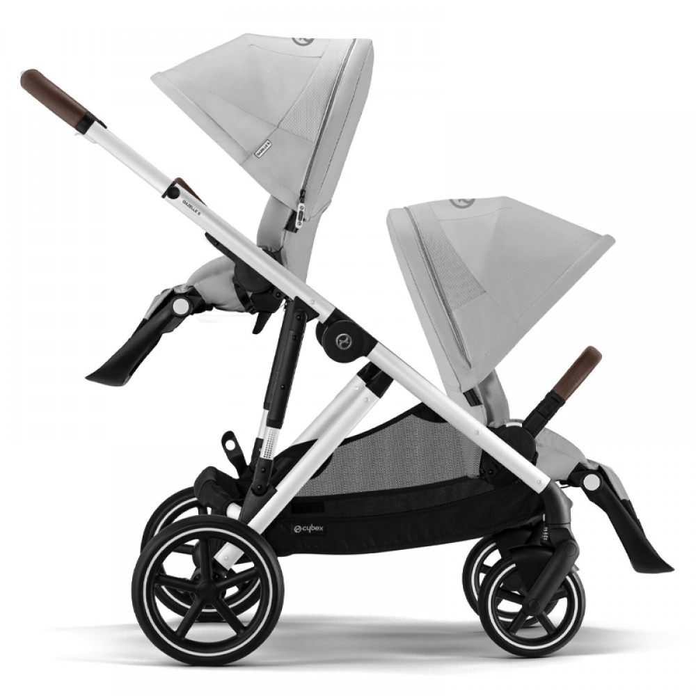 Καρότσι Cybex Gold Gazelle S Lava Grey (Silver Frame)