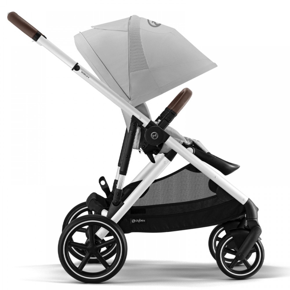 Καρότσι Cybex Gold Gazelle S Lava Grey (Silver Frame)