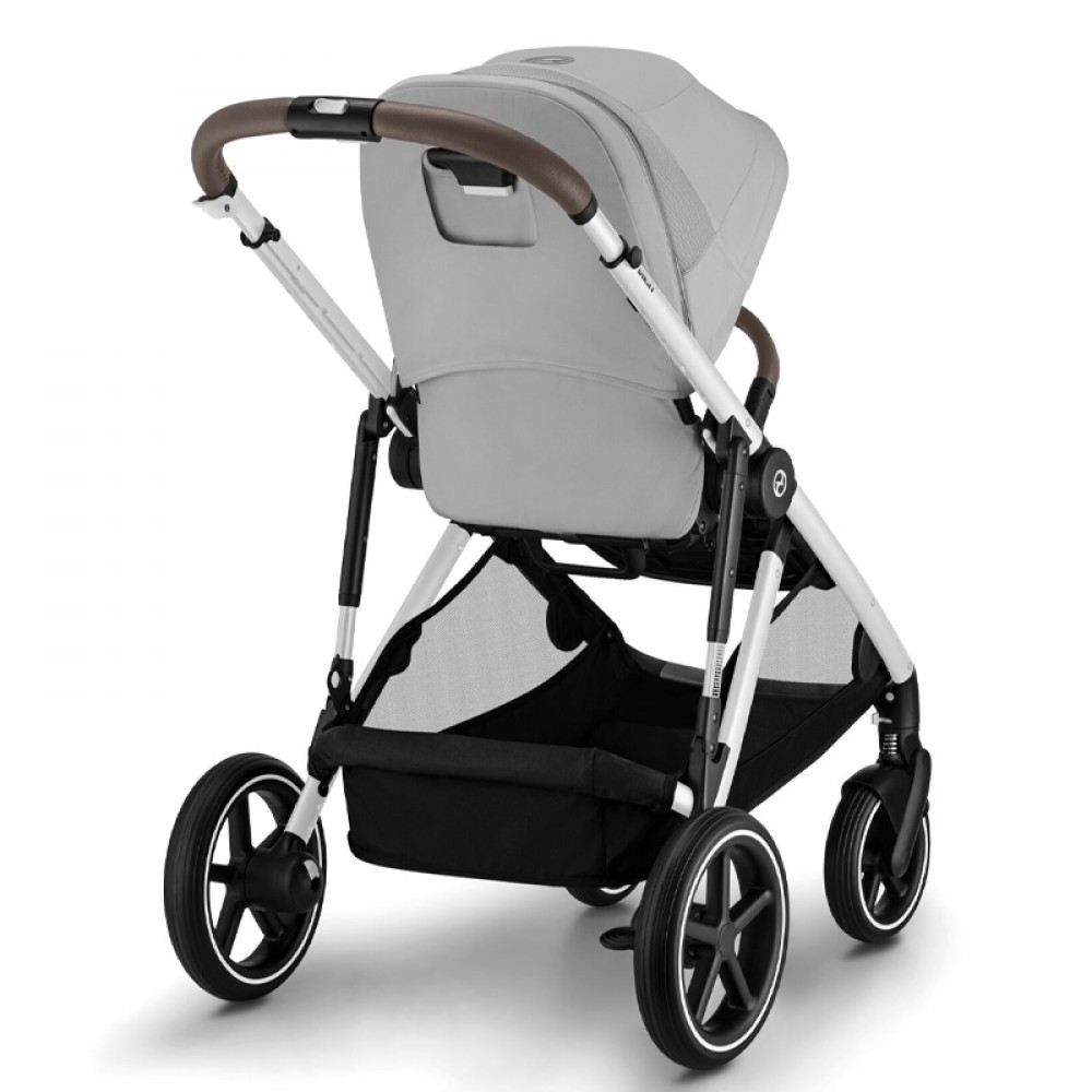 Καρότσι Cybex Gold Gazelle S Lava Grey (Silver Frame)