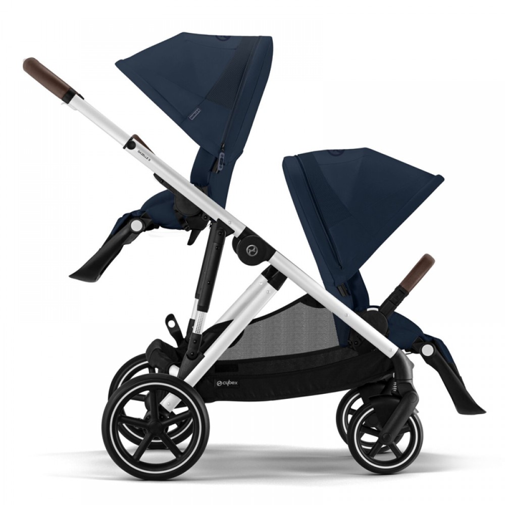 Καρότσι Cybex Gold Gazelle S Ocean Blue (Silver Frame)