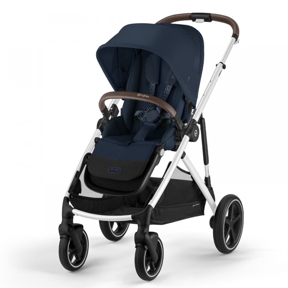 Καρότσι Cybex Gold Gazelle S Ocean Blue (Silver Frame)