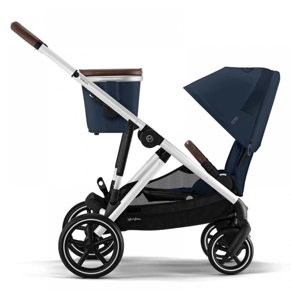 Καρότσι Cybex Gold Gazelle S Ocean Blue (Silver Frame)