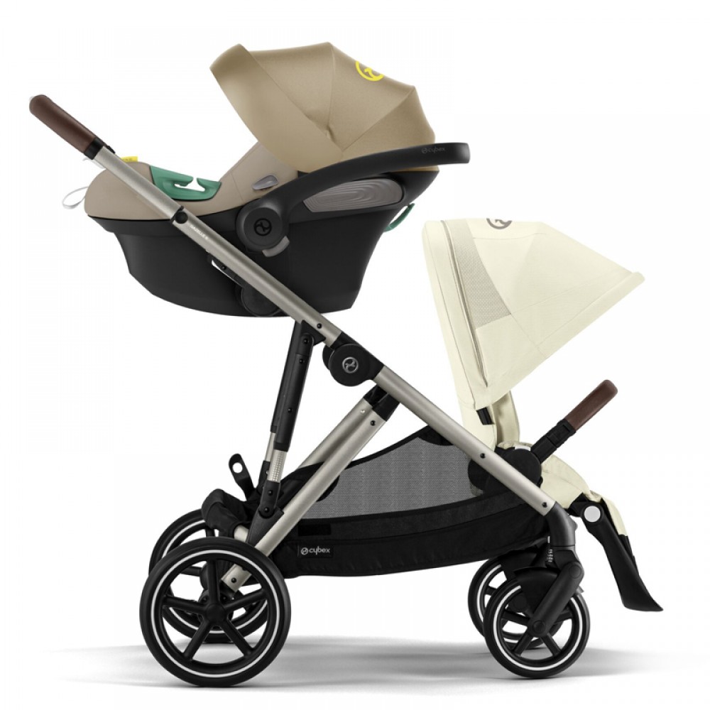 Καρότσι Cybex Gold Gazelle S Seashell Beige (Taupe Frame)