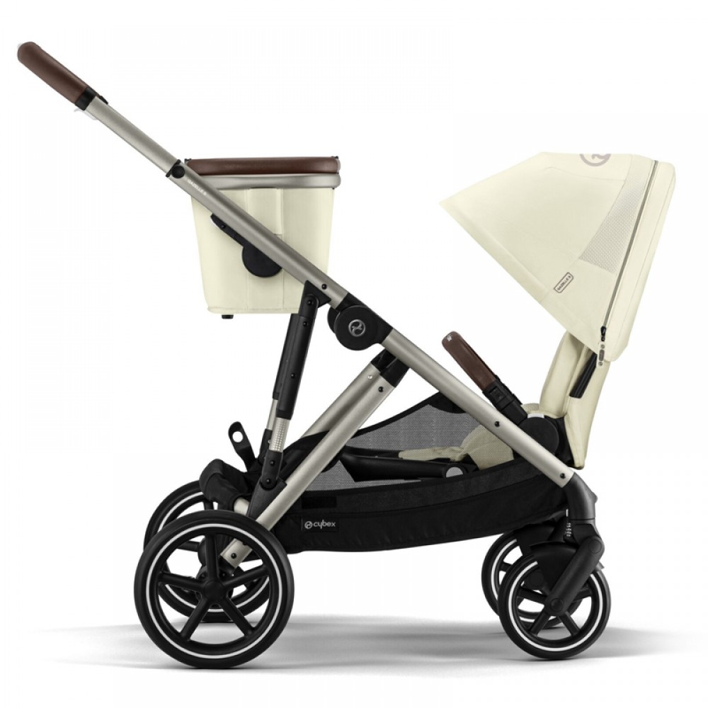 Καρότσι Cybex Gold Gazelle S Seashell Beige (Taupe Frame)