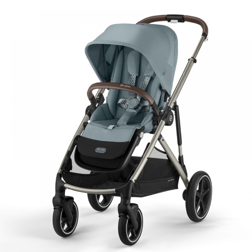 Καρότσι Cybex Gold Gazelle S Sky Blue (Taupe Frame)