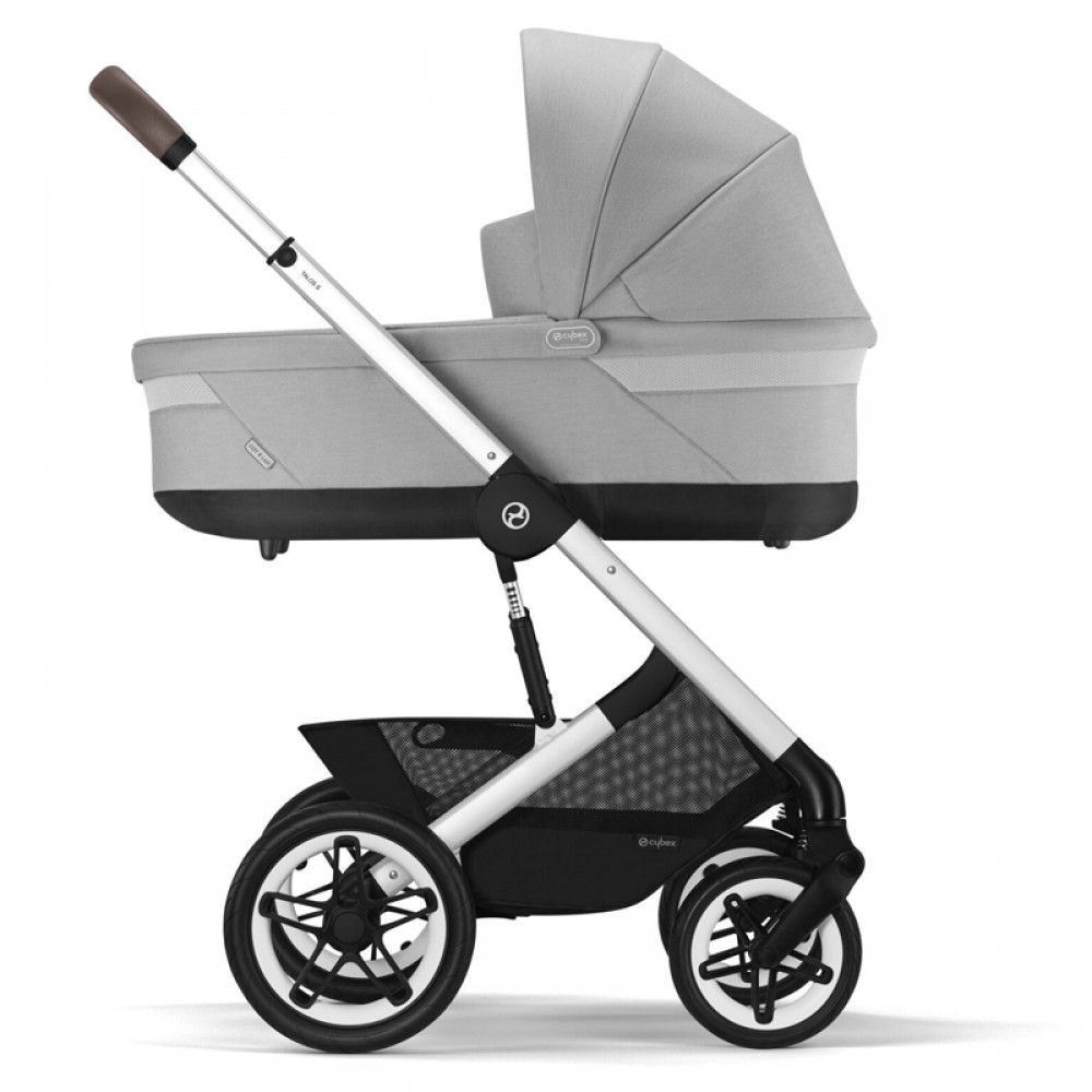 Καρότσι Cybex Gold Talos S Lux Lava Grey (Silver Frame)