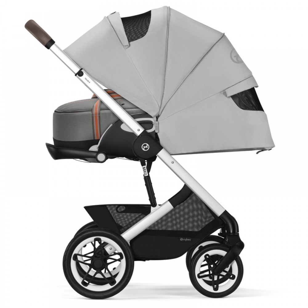 Καρότσι Cybex Gold Talos S Lux Lava Grey (Silver Frame)