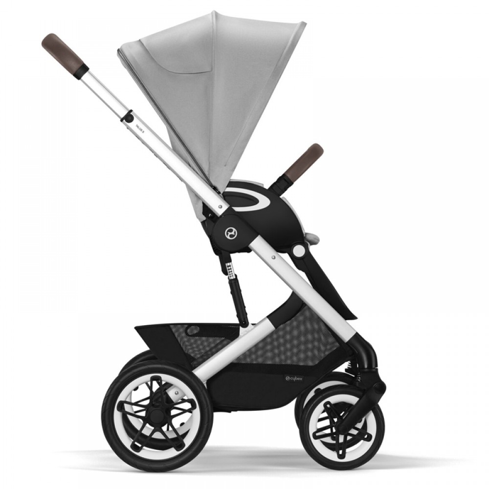 Καρότσι Cybex Gold Talos S Lux Lava Grey (Silver Frame)