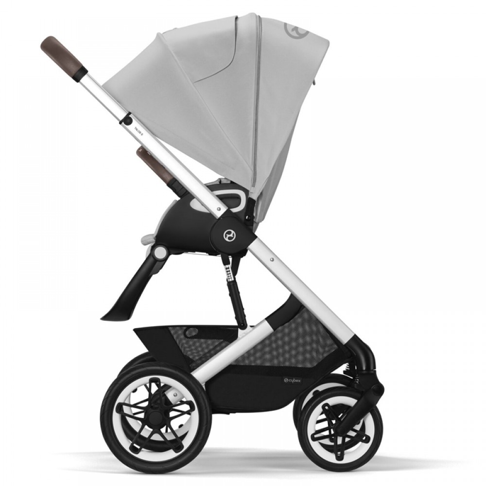 Καρότσι Cybex Gold Talos S Lux Lava Grey (Silver Frame)