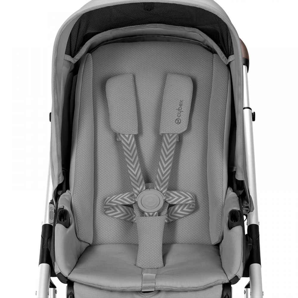 Καρότσι Cybex Gold Talos S Lux Lava Grey (Silver Frame)