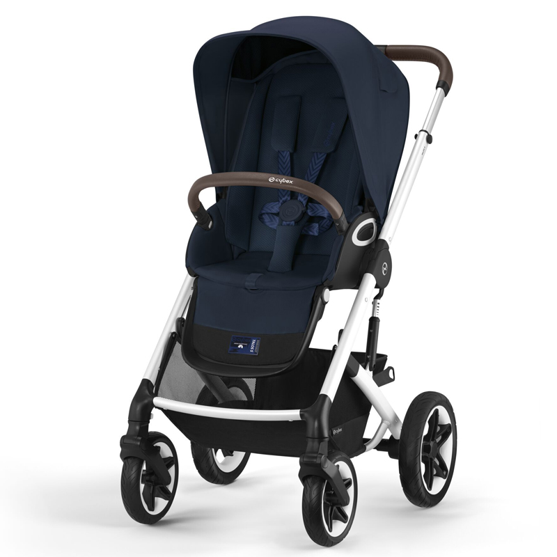 Καρότσι Cybex Gold Talos S Lux Ocean Blue (Silver Frame)