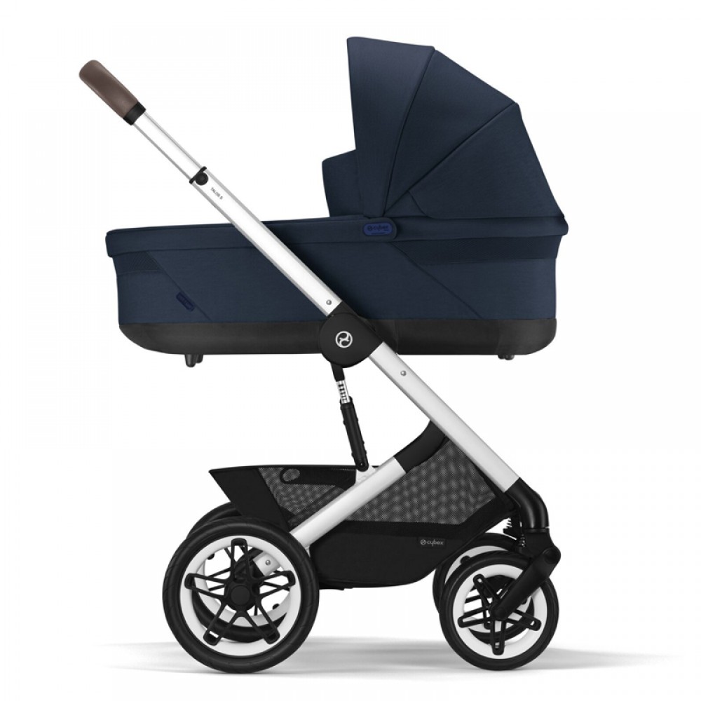 Καρότσι Cybex Gold Talos S Lux Ocean Blue (Silver Frame)