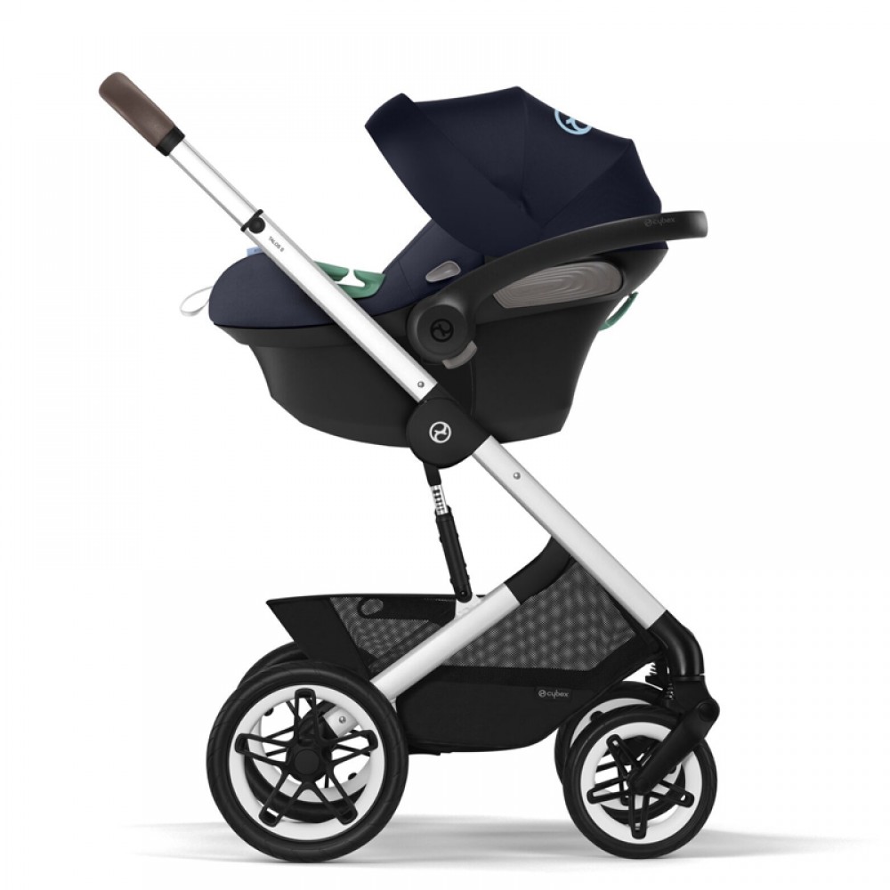 Καρότσι Cybex Gold Talos S Lux Ocean Blue (Silver Frame)