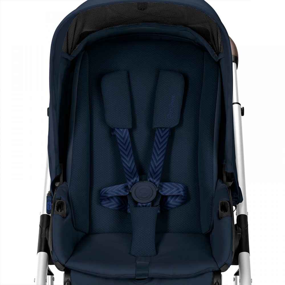 Καρότσι Cybex Gold Talos S Lux Ocean Blue (Silver Frame)