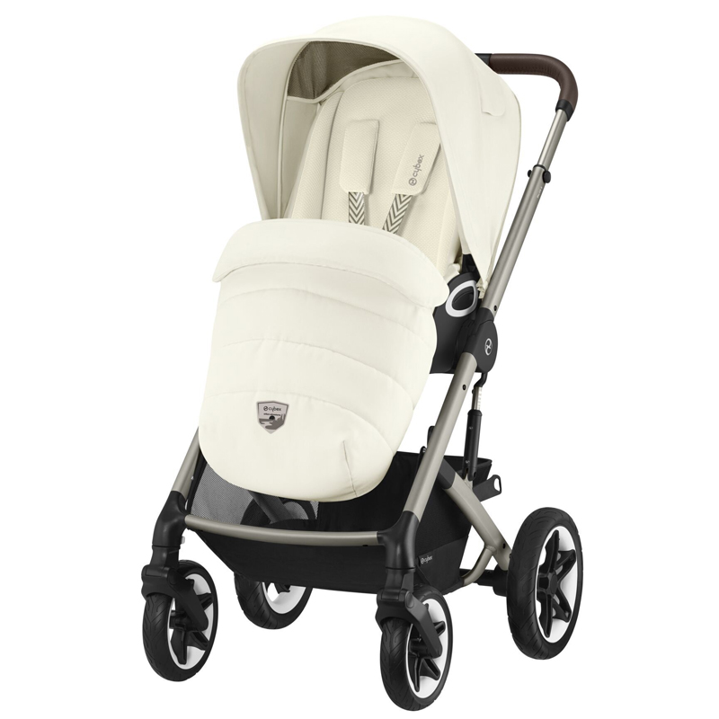 Καρότσι Cybex Gold Talos S Lux Seashell Beige (Taupe Frame)