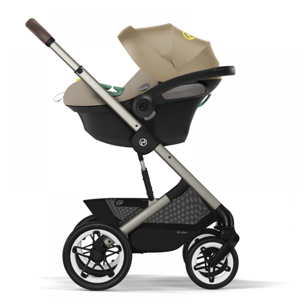 Καρότσι Cybex Gold Talos S Lux Seashell Beige (Taupe Frame)