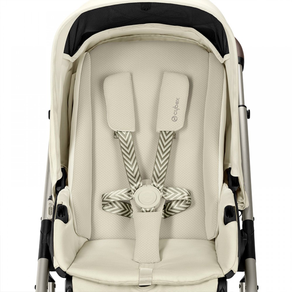 Καρότσι Cybex Gold Talos S Lux Seashell Beige (Taupe Frame)