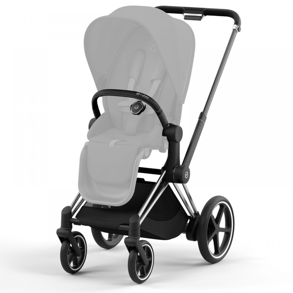 Πλαίσιο Cybex e-Priam &amp; seat hardparts Chrome With Black Details