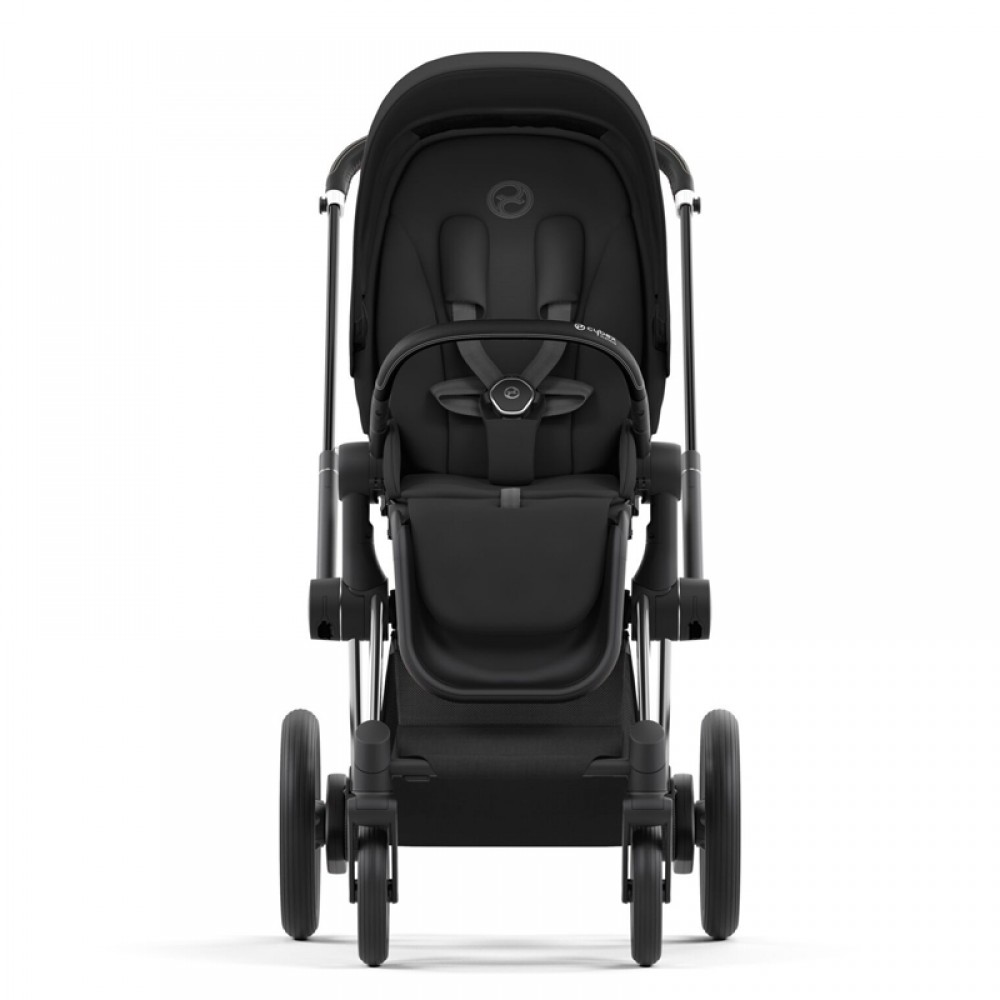 Πλαίσιο Cybex e-Priam &amp; seat hardparts Chrome With Black Details