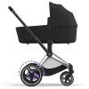 Πλαίσιο Cybex e-Priam &amp; seat hardparts Chrome With Black Details