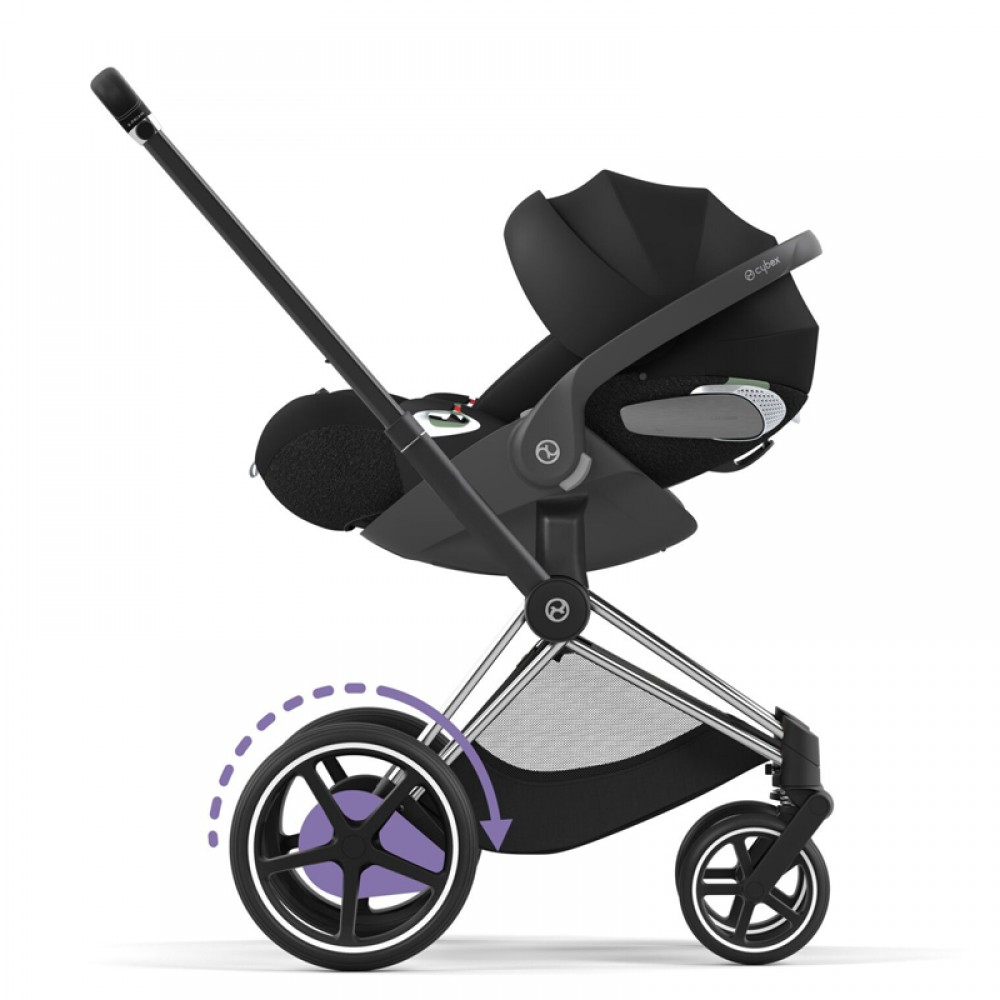 Πλαίσιο Cybex e-Priam &amp; seat hardparts Chrome With Black Details