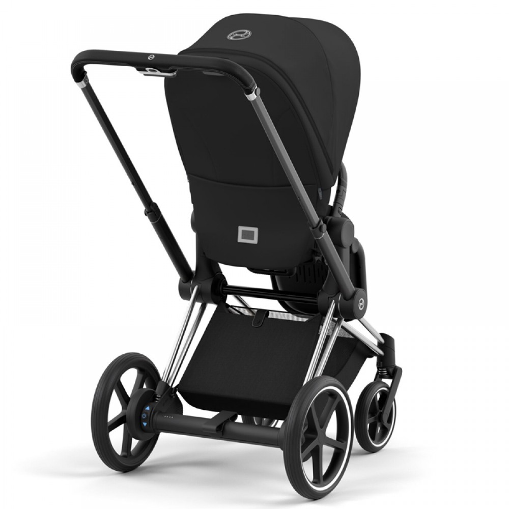 Πλαίσιο Cybex e-Priam &amp; seat hardparts Chrome With Black Details