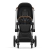 Πλαίσιο Cybex e-Priam &amp; seat hardparts Chrome With Brown Details