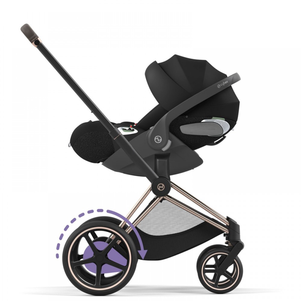 Πλαίσιο Cybex e-Priam &amp; seat hardparts Rosegold