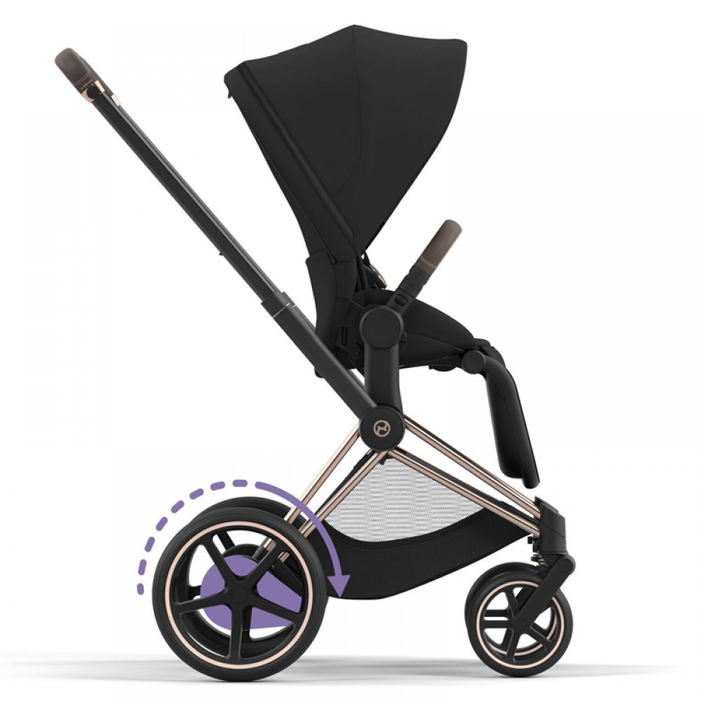 Πλαίσιο Cybex e-Priam &amp; seat hardparts Rosegold