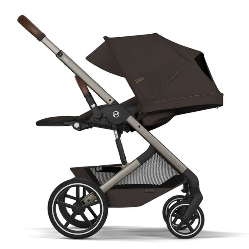 Καρότσι Cybex Balios S Lux with Fold Cot Chocolate Brown